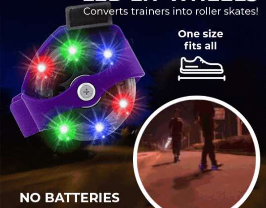 Rollend	Roller skates with LED light