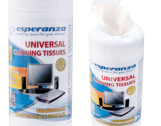 CLEANING WIPES 100 PIECES UNIVERSAL ES105