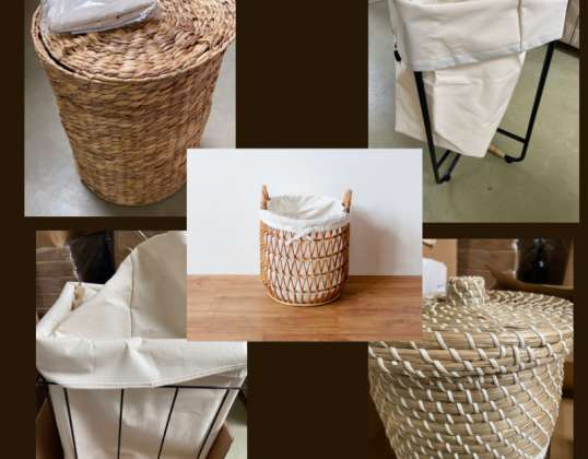 Laundry Baskets, Laundry Assemblies, Home textiles, Accessoires and Decorative Objects for Your Home