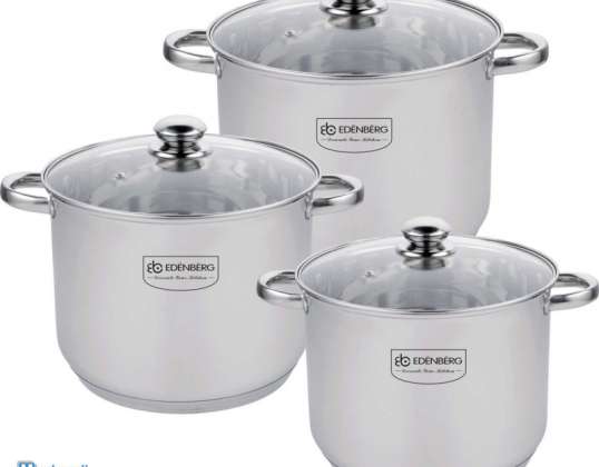 EB-530 Edënbërg Classic Line - Set de casseroles de luxe