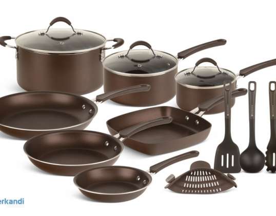 EB-5655 Edënbërg Exclusive Line - 20-piece Luxury Cookware