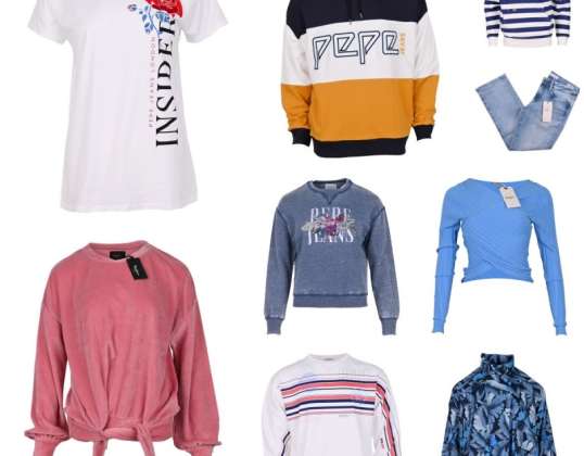 Mixed PEPE JEANS Apparel for Men and Women - Variety Pack with Over 40 Pieces