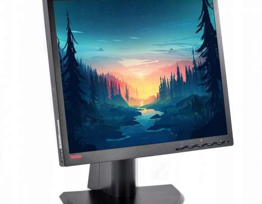 GEBRAUCHTE MONITOREN LENOVO L1900PA 19 "GEBRAUCHT ALLE FUNKTIONIEREND - GARANTIE