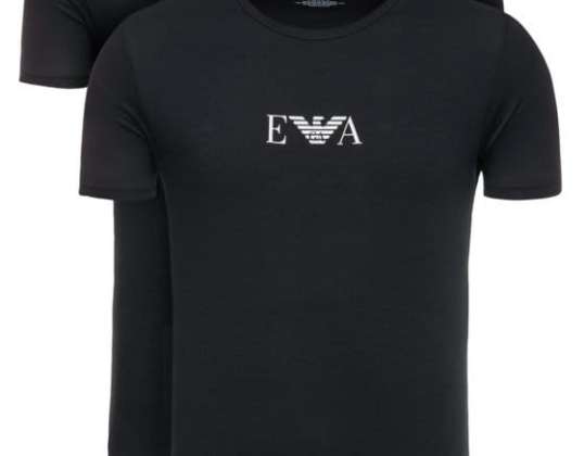 Emporio Armani Herren T-Shirt 2er-Pack für Männer - Sortierte Designer T-Shirts - 100% authentisch
