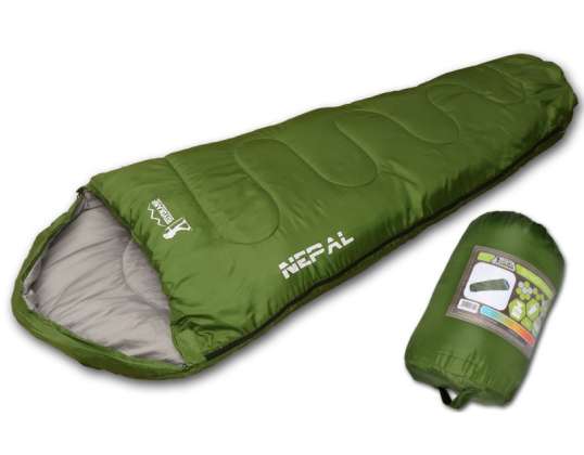 Sac de couchage 210x80cm avec sac de compression - Equipement sportif - Sac de couchage pour le camping - backpacker