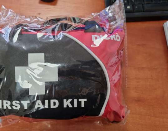 Umfangreiche 1st Aid Kit Tasche - 168 Stück mit Notfallvorräten