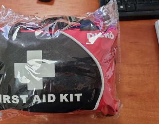 Kompleksowa torba na apteczkę 1st Aid Kit - 168 sztuk z zaopatrzeniem awaryjnym