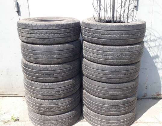 Used passenger car and truck tires (C) 13-16