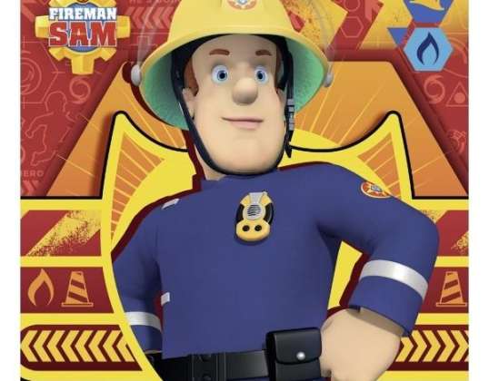 Fireman Sam - 3 x 49 pieces puzzle "Call Sam in case of danger"