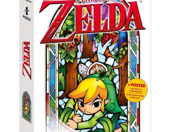 Zmagovalne poteze 11385 - Puzzle - Legenda Zelda, Link - Bumerang