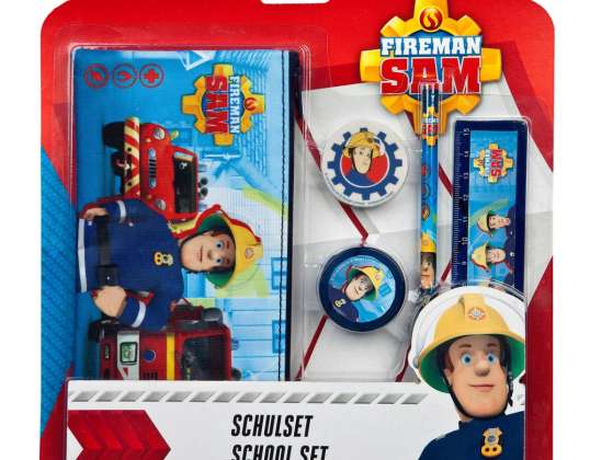 Pompier Sam - Scoala set 5 buc.