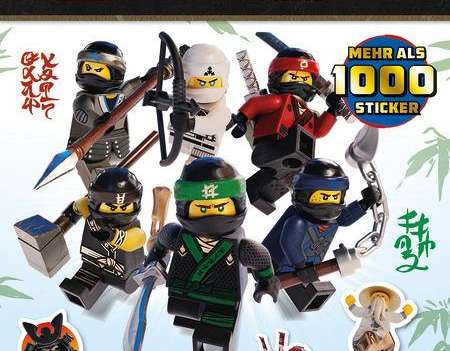 Le film Lego Ninjago®® - Le grand livre de broderie