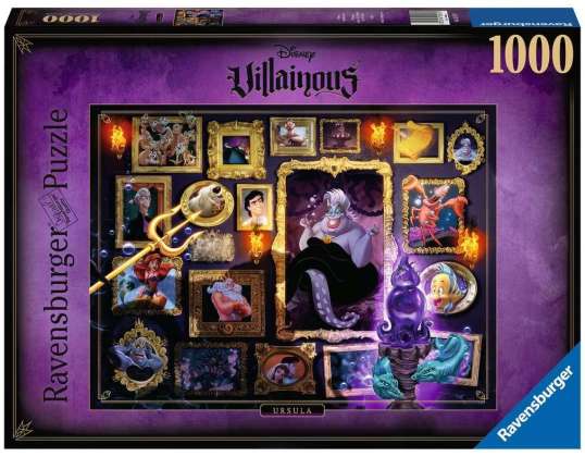 Ravensburger 15027 - Puzzle, Disney Villainous: Ursula