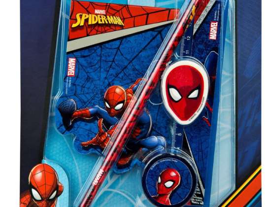 Spiderman - Roligt anteckningsset, 5 st