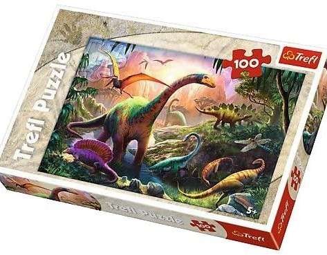 Puzzle 16277 - Dinosaur Land 100 pièces