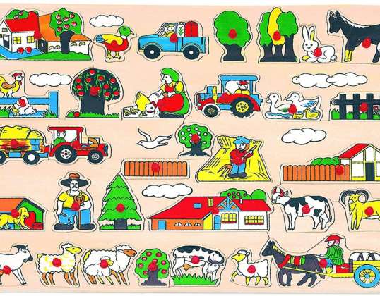 Bino & Mertens - farma puzzli wtyczek, maxi