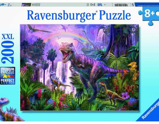 Ravensburger 12892 - Dinosaur Land - Puzzle - 200 pièces