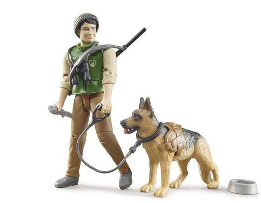 Brother 62660 - bworld forester med hund og utstyr