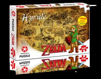 Κερδισμένες Κινήσεις 45490 - Παζλ - Πεδίο Zelda Hyrule - 500 τεμάχια