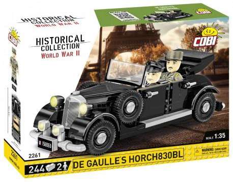 Cobi 2261 - Građevinske igračke - Drugi svjetski rat: CDG-ov HORCH 830 iz 1936. godine