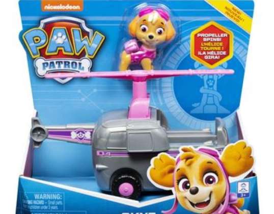 Spin Master 59931 - Paw Patrol Helicopter Vehicle with Skye Figure