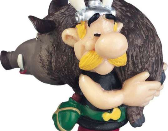 Plastoy 60545 Asterix met wild zwijn speelgoed figuur