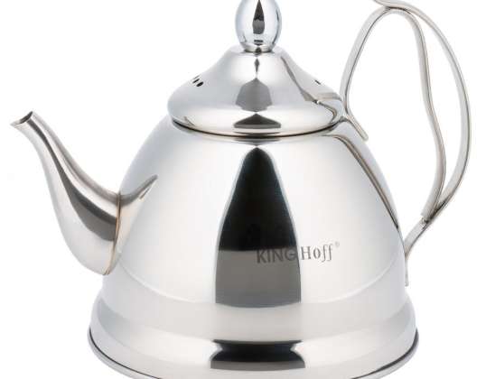 1.0L Premium Stainless Steel Tea Kettle for All Heating Sources - Model KH-3761