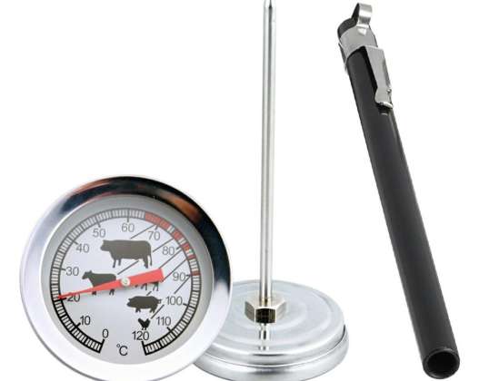 AG254J THERMOMETER FOR GRILL SMOKEHOUSE CLIP