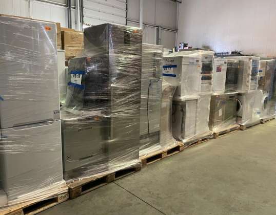 Elettronica bianca - lavatrice, frigorifero, refrigeratore per vino ecc.
