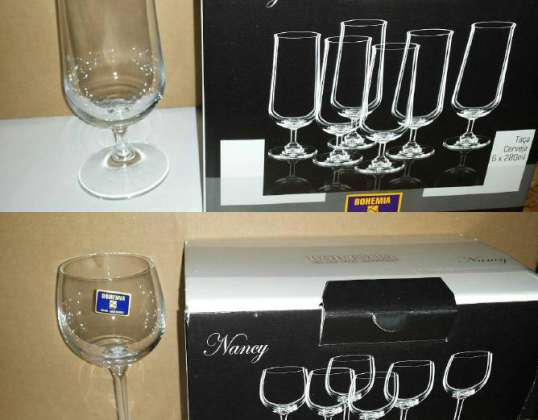 Copas cristal de Bohemia