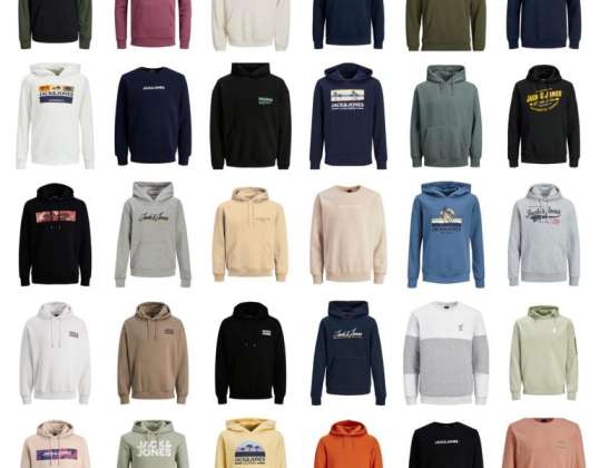 Jack & Jones menn / Gutter hettegensere Jumper Mix