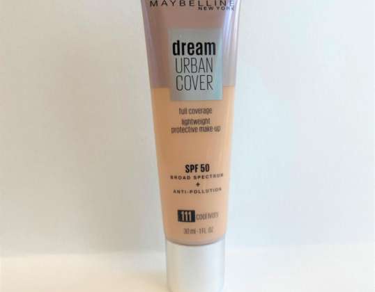 3600531554361 Maybelline Foundation Dream Urban Cover Cool Ivoor 30 ml