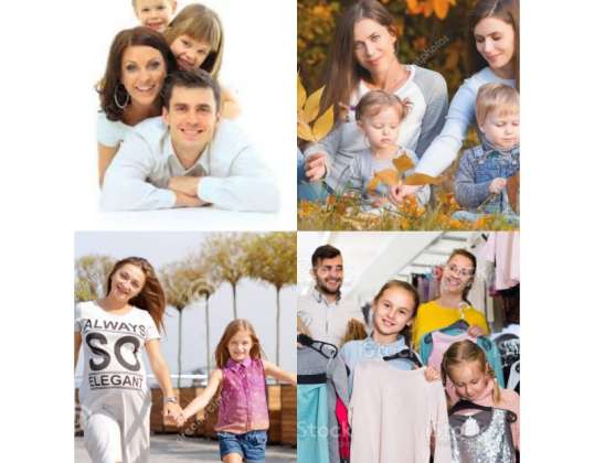 Χονδρική μόδα για όλη την οικογένεια: ποικιλία συλλογής επώνυμων ενδυμάτων
