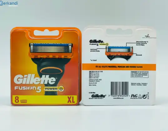 Gillette® ™ Fusion5 Power 8er EU-pakket