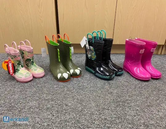 Wellington Boot for children and adults - new without defect - MOQ of 250 pairs / 250 kg