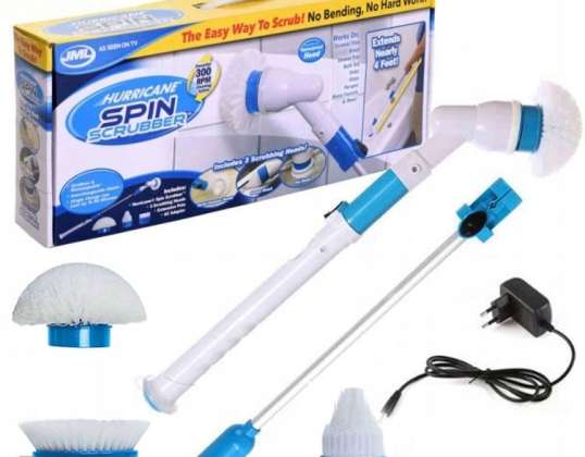 WIRELESS ELECTRIC CLEANING BRUSH HURRICANE SPIN S:380-A (stock in PL)