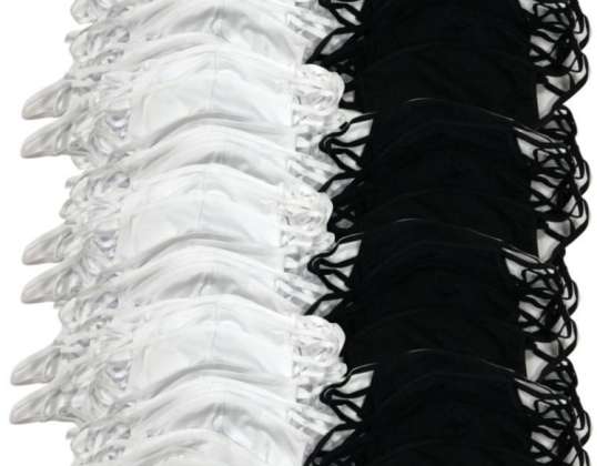 WASCHBARE BAUMWOLLE / POLYESTER Masken Lot