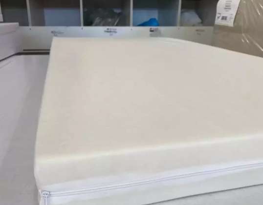 Mattress Foam mattress with cover, 200x90 x12 cm. thickness T25 ,