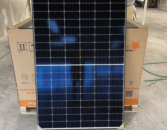 Uudet aurinkopaneelit Ulica Solar 405W musta runko