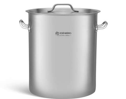 EB-9193 Edënbërg Saucepan / Soup Pot High - with Lid - 50l 90 PCS