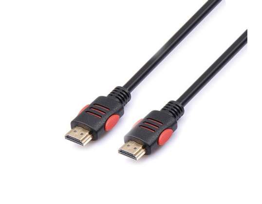 Reekin HDMI Kabel   1 0 Meter   FULL HD 4K Black/Red  High Speed w. Eth.