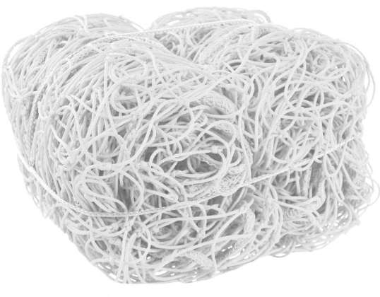 Football net for teenagers Netex 5x2m PE 3 white S4269