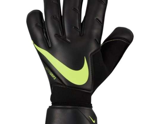 Guantes de portero Nike Goalkeeper Vapor Grip 3 negro y verde CN5650 013 CN5650 013