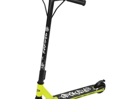 Koloběžka Spokey Revert Basic Stunt černo-zelená 929177 929177