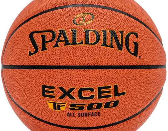 Ballon de basket Spalding Excel TF-500 taille 7 marron 76797Z 76797Z