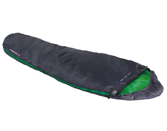 High Peak Easy Lite Pak 800 Schlafsack 210x75x50 links dunkelgrau-grün 23272 23272