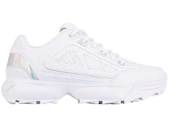 Zapatillas mujer Kappa Rave GC blanco-plata 242681GC 1010 242681GC 1010