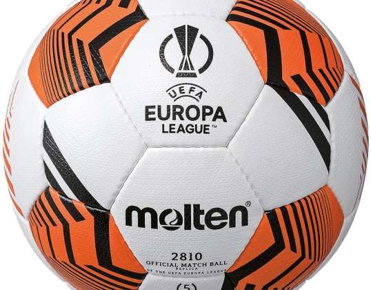Nogomet rastopljeni UEFA Europa League bijelo-narančasti F5U2810-12 F5U2810-12