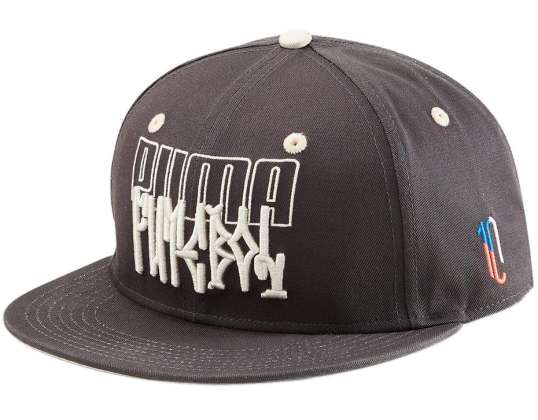 Casquette Puma Neymar Jr Flat Brim noir et blanc 23908 01 23908 01