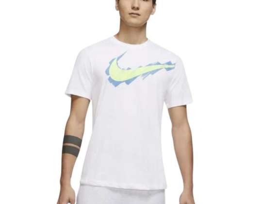 Λευκό μπλουζάκι με λογότυπο Nike NK Dri-Fit SC DD6812 100 DD6812 100